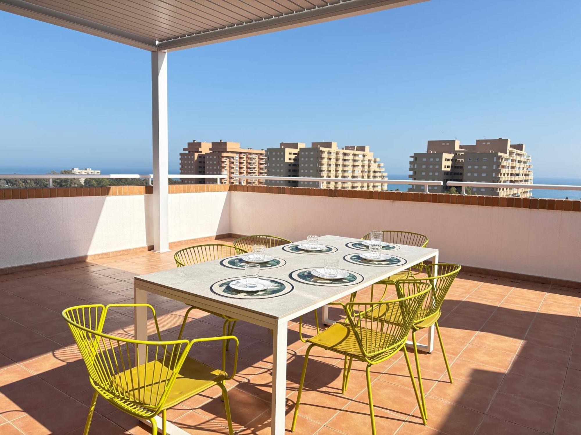 Апартаменты Acv - Torremar-2ª Linea Planta 7 Frontal 4 Оропеса-дель-Мар Экстерьер фото